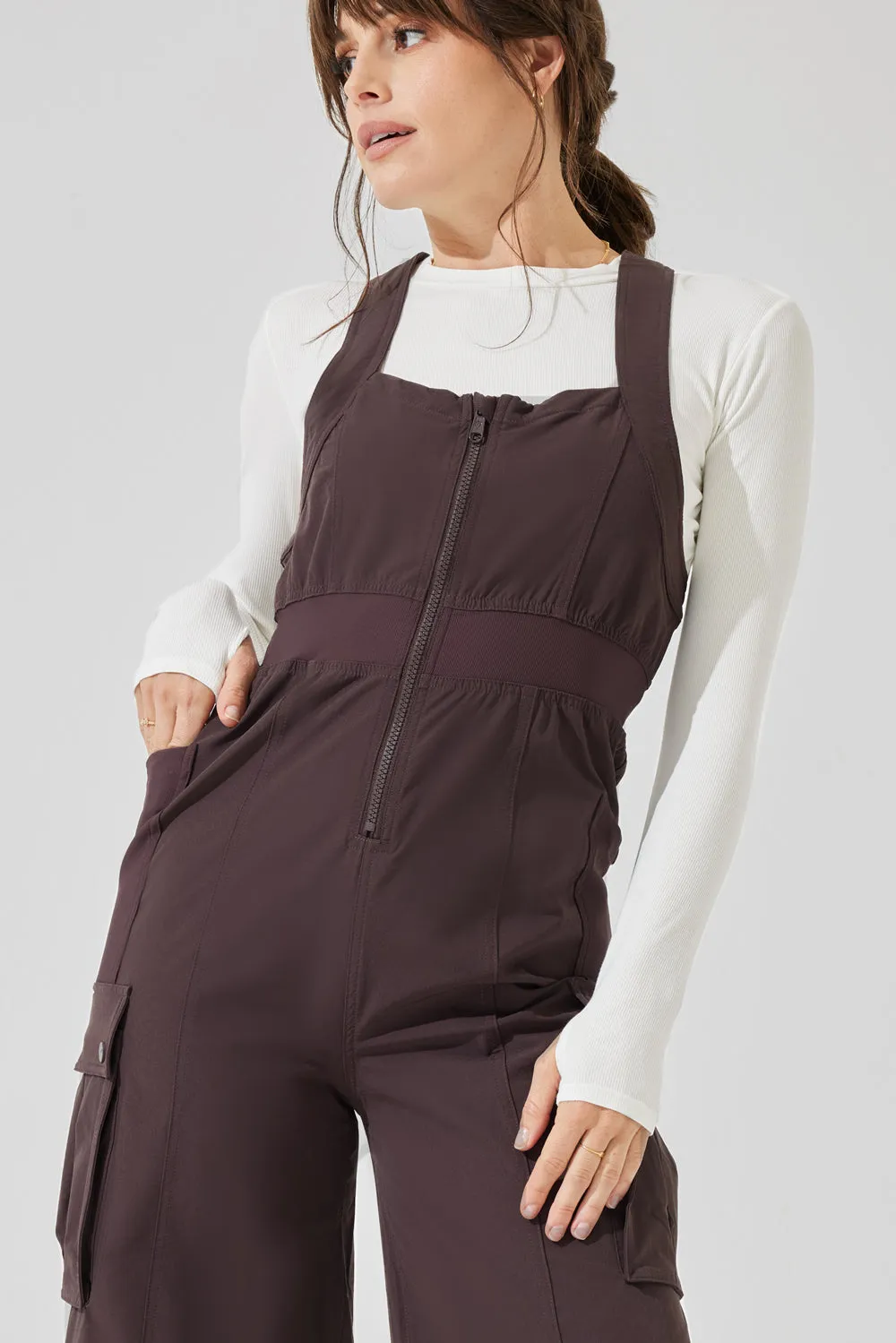 Take A Hike Overalls - Pecan