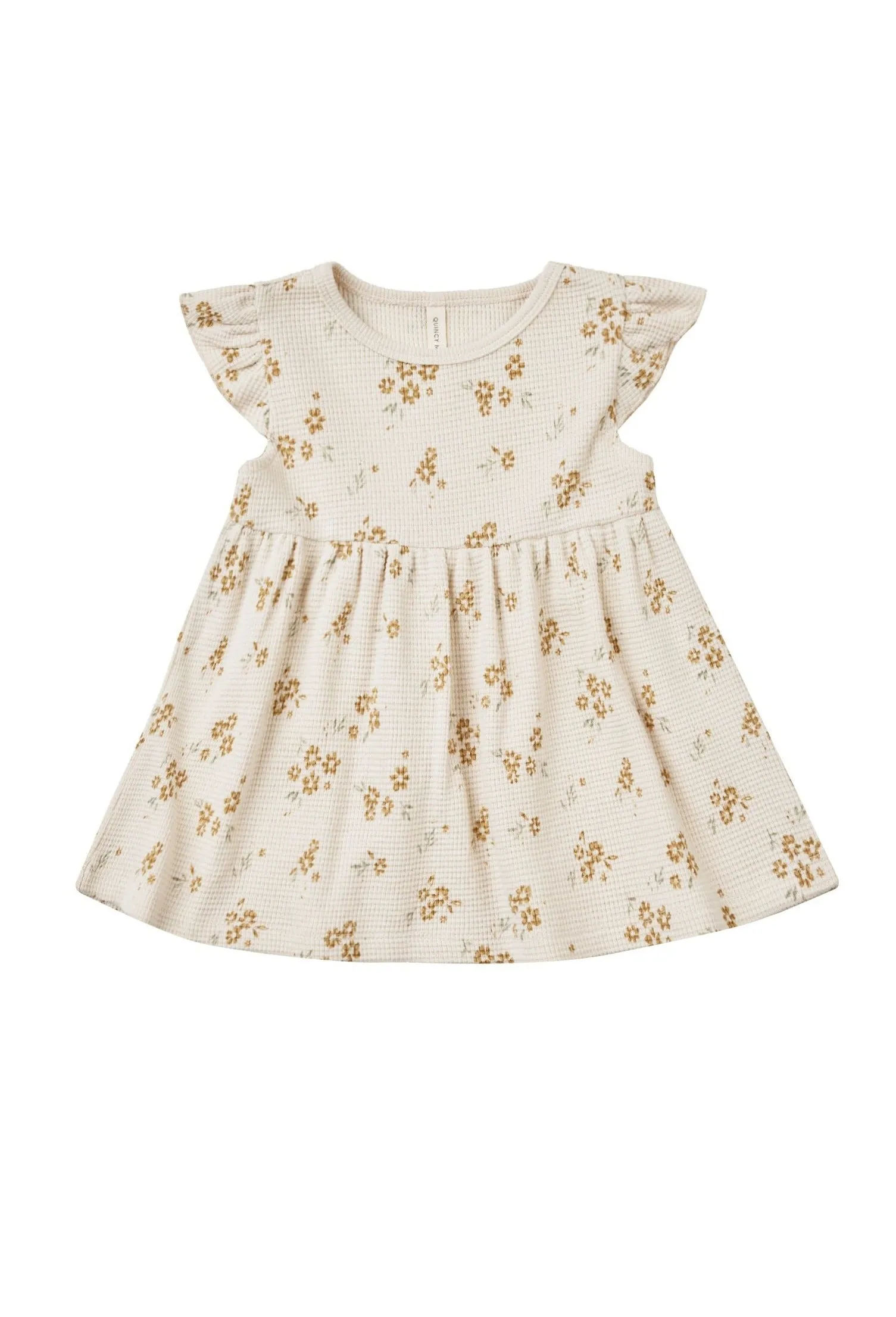 The Flutter Dress by Quincy Mae - Honey Flower - BABY