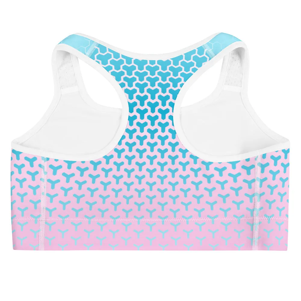 Trans Star Fade Sports Bra