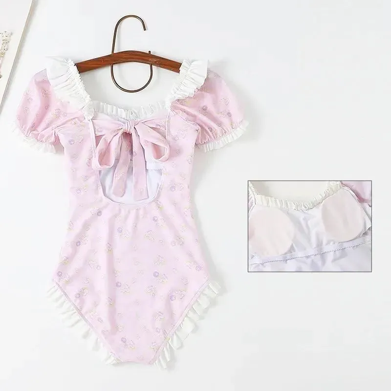 Twin Star Ruffled Adult Onesie