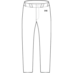 UA Youth Icon 2.0 Relaxed Baseball Pant Braid Piping