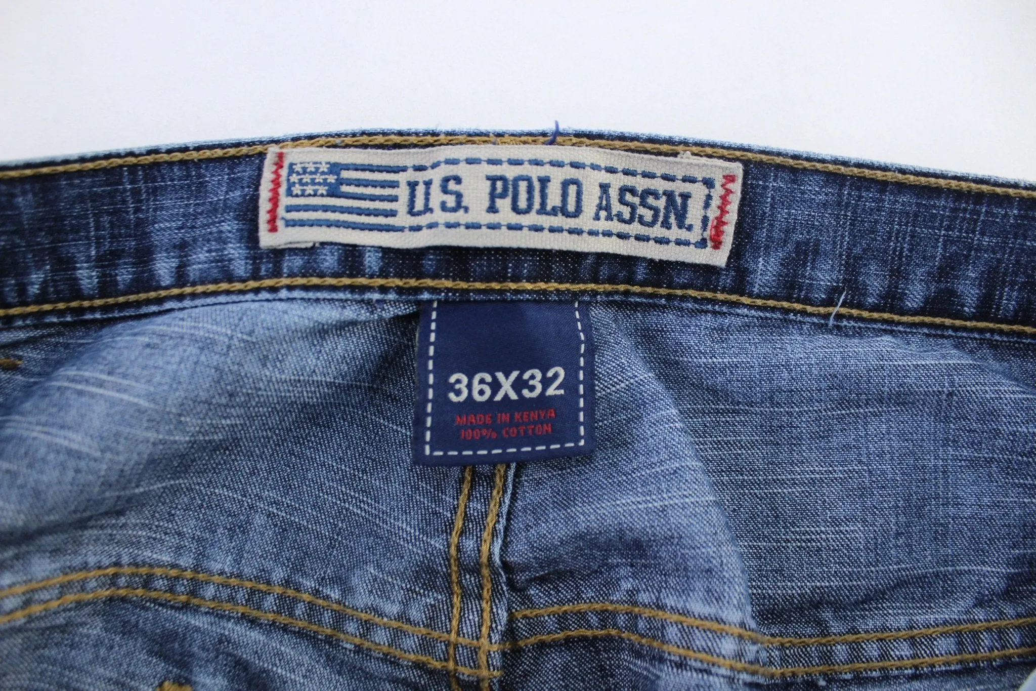 U.S Polo Assn Embroidered Denim Carpenter Jeans