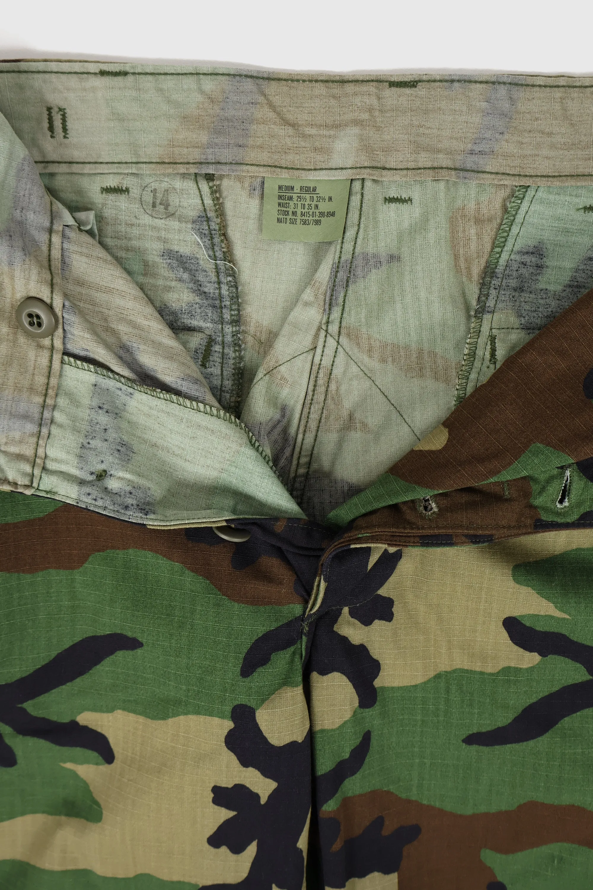 Vintage Utility Camo Pants